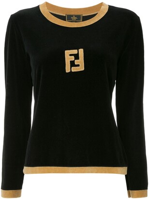 Fendi Pre-Owned 1990s FF logo sweatshirt