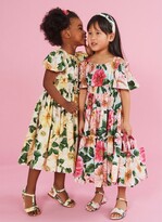 Thumbnail for your product : Dolce & Gabbana Children Floral cotton dress