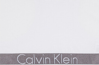 Calvin Klein Logo cotton-blend bralette set of two 8-16 years