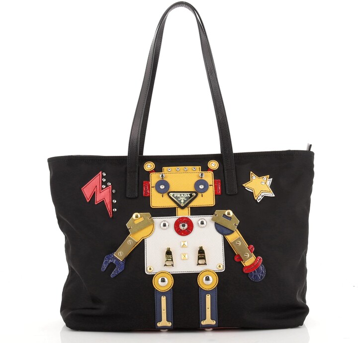 Prada Robot Bag | Shop the world's largest collection of fashion | ShopStyle