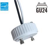 Thumbnail for your product : Eco Smart EcoSmart 65-Watt Equivalent Softwhite 6 in. GU24 White Integrated LED Recessed Trim