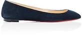 Thumbnail for your product : Christian Louboutin Women's Eloise Suede Flats - Marine