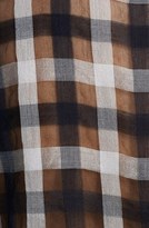Thumbnail for your product : A.L.C. 'Kelly' Sleeveless Sheer Plaid Blouse