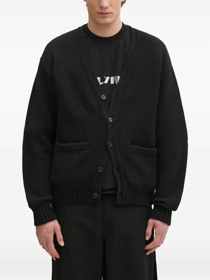 Wacko Maria Leopard Mohair Cardigan in Nude - ShopStyle