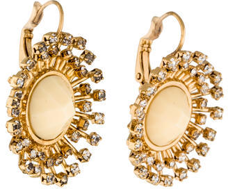 Kate Spade Resin & Crystal Sunburst Earrings