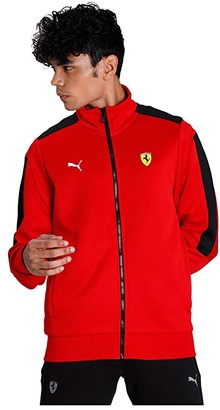 ferrari puma jacket red