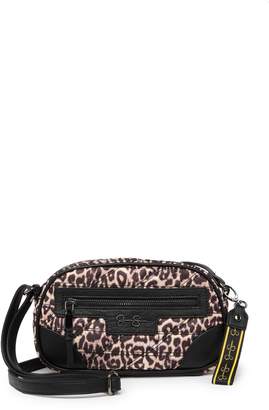 jessica simpson leopard luggage