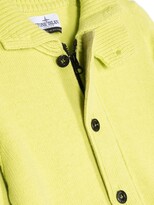 Thumbnail for your product : Stone Island Junior Logo-Patch Zipped Cardigan