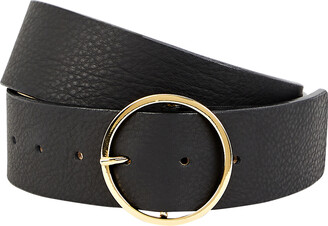 B-Low the Belt Molly Round Buckle Leather Belt