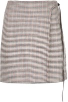 Thumbnail for your product : Adam Lippes Checked Mini Skirt