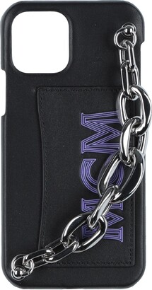 MCM Monogram Leather iPhone 14 Pro Max Case - Farfetch