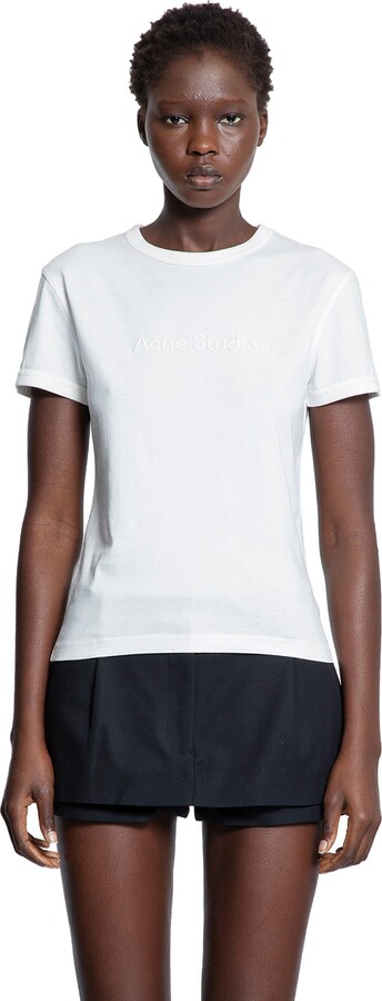Acne Studios Sprayed Fade-Out Logo T-Shirt