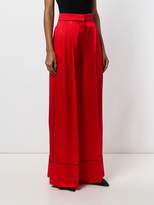 Thumbnail for your product : Alexander McQueen high rise palazzo trousers