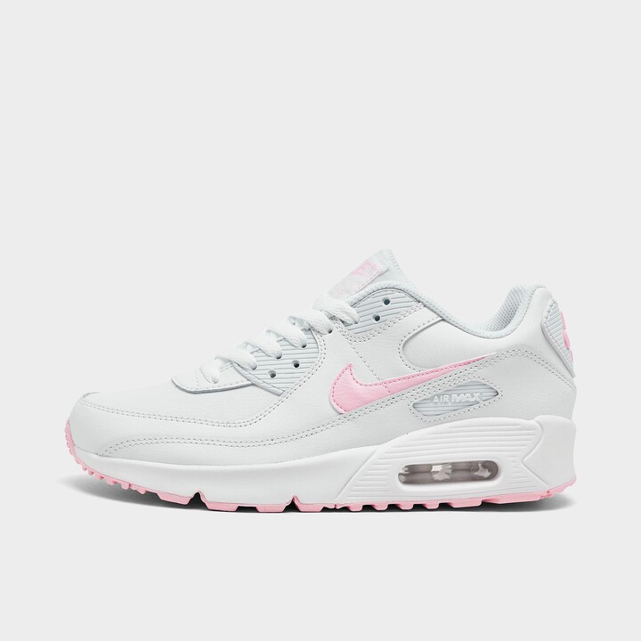 Nike Girls' Big Kids' Air Max 90 Casual Shoes - ShopStyle