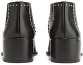 Thumbnail for your product : Givenchy Studded Ankle Boots In Black Leather - IT40