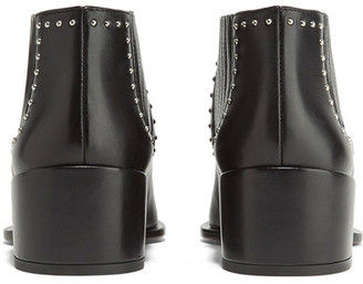 Givenchy Studded Ankle Boots In Black Leather - IT40