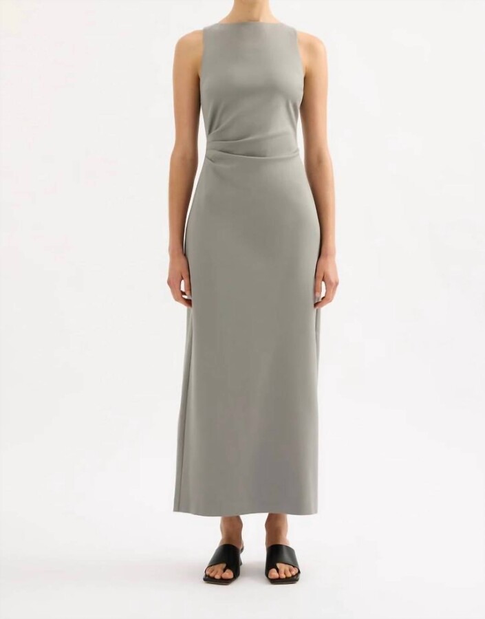 Delyse Maxi Dress In Grey