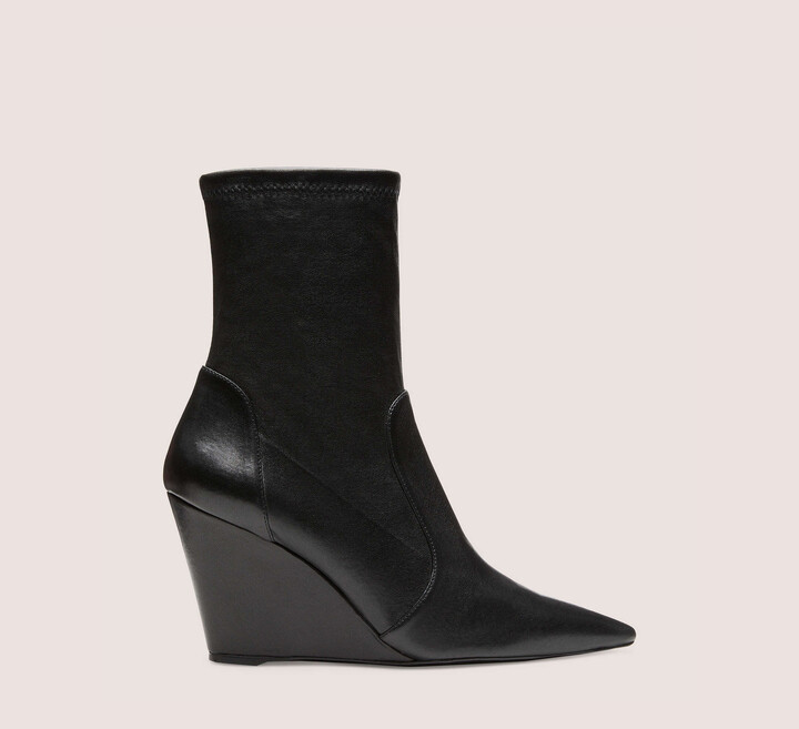 Stuart Weitzman Stuart Wedge 85 Sock Bootie ShopStyle
