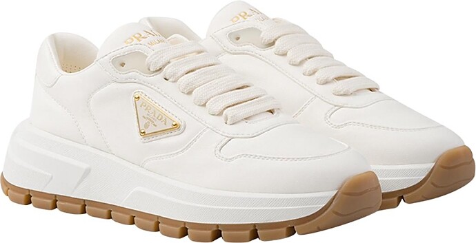 Prada Women's Prax 01 Leather Sneakers
