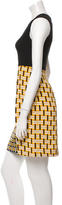 Thumbnail for your product : Fendi Printed Sheath Dress w/ Tags