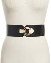 Thumbnail for your product : INC International Concepts Interlocking Circle Faux Leather Stretch Belt, Created for Macy's