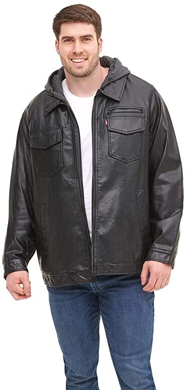 Levis Leather Trucker Jacket | ShopStyle