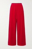 Thumbnail for your product : Balenciaga Cotton-blend Velour Track Pants