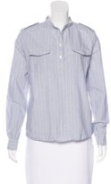 Thumbnail for your product : A.P.C. Striped Long Sleeve Top