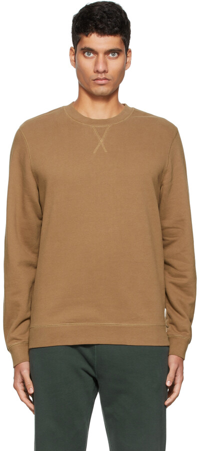 mens tan pullover