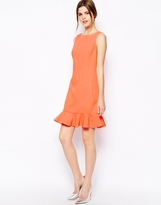 Thumbnail for your product : Ted Baker Tunic in Crepe with Frill Hem
