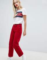 Thumbnail for your product : Tommy Jeans High Rise Straight Leg Jeans