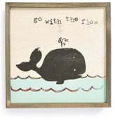 Thumbnail for your product : NATURAL LIFE 'Go with the Flow - Bungalow' Wooden Wall Art