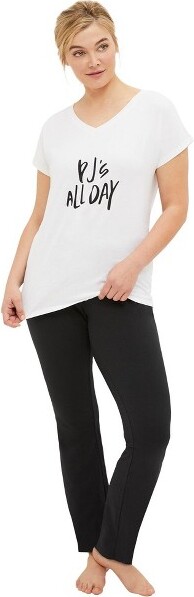 Ellos EllosScreen-PrintSleepTee-18/20,White