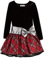 Thumbnail for your product : Bonnie Jean Girls Dress, Little Girls Long-Sleeved Holiday Dress