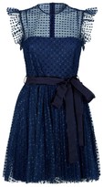 Thumbnail for your product : RED Valentino Glitter Polka-Dot Tulle Dress