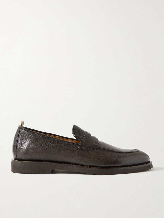 Officine Creative Opera Flexi 101 Deerskin Penny Loafers