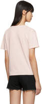 Thumbnail for your product : Saint Laurent Pink Destroyed Vintage Rive Gauche Volume T-Shirt