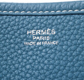 Thumbnail for your product : Hermes Blue Leather Evelyne III GM Shoulder Bag