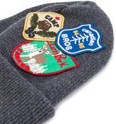 Thumbnail for your product : DSQUARED2 patch embroidered beanie hat