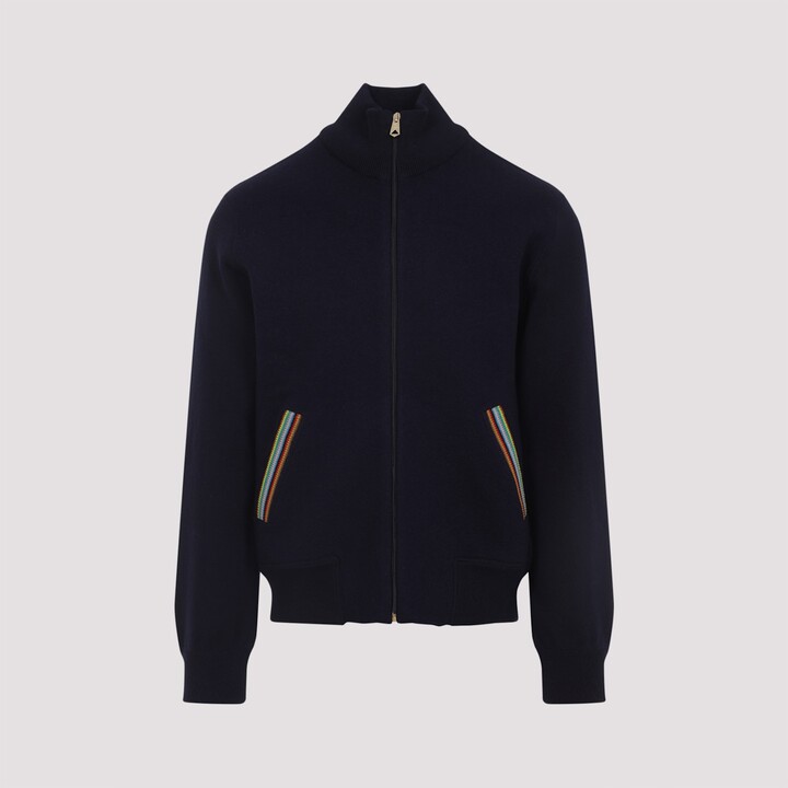 Paul Smith Knitted Bomber Jacket