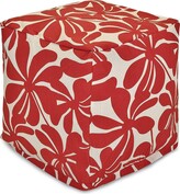 Thumbnail for your product : Majestic Home Goods Pentation Ottoman Pouf Cube 17" x 17"