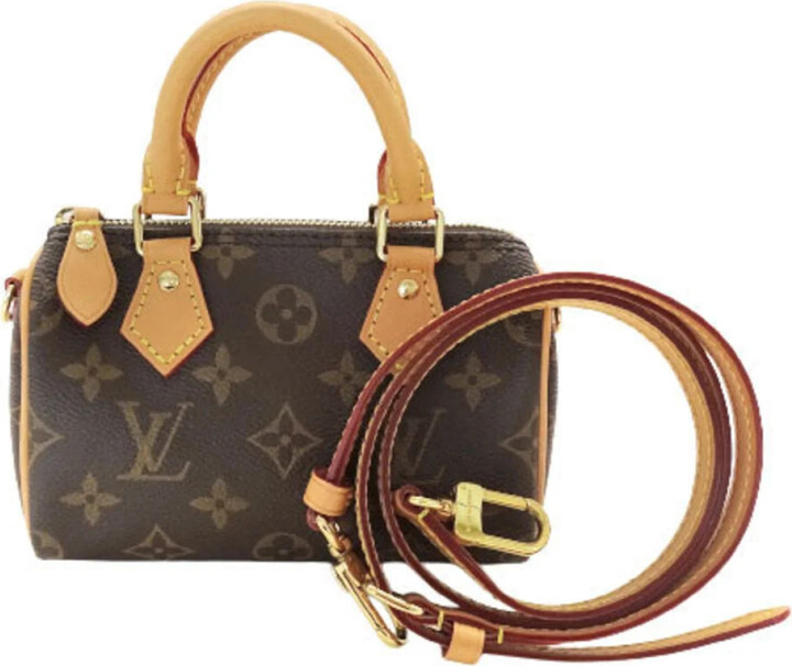 Louis Vuitton Nano Speedy / Mini HL cloth handbag - ShopStyle Tote