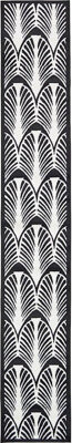 Mercer41 Alhareth Black/Ivory Area Rug