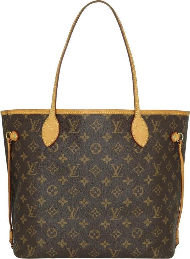 Louis Vuitton Neverfull Mm Bag In Monogram With Beige Interior 2017