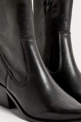 Urban Outfitters Black Western Boot