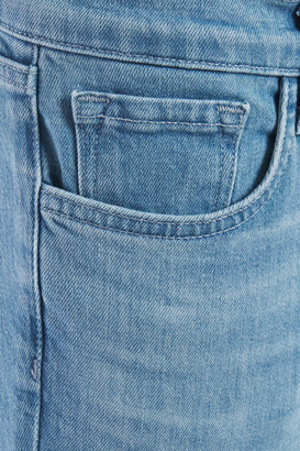 J Brand Cropped Mid-rise Slim-leg Jeans