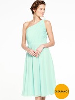 Thumbnail for your product : Very Bridesmaids One Shoulder Prom Dress