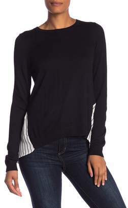 Susina Pleated Twofer Sweater (Regular & Petite)