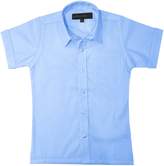 Thumbnail for your product : Johnnie Lene Boys Short Sleeves Solid Dress Shirt #JL44