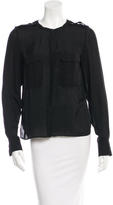 Thumbnail for your product : A.L.C. Long Sleeve Sheer Top